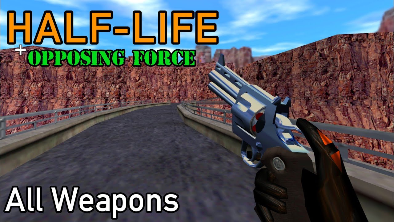 Half Life + Opposing Force | All Weapons