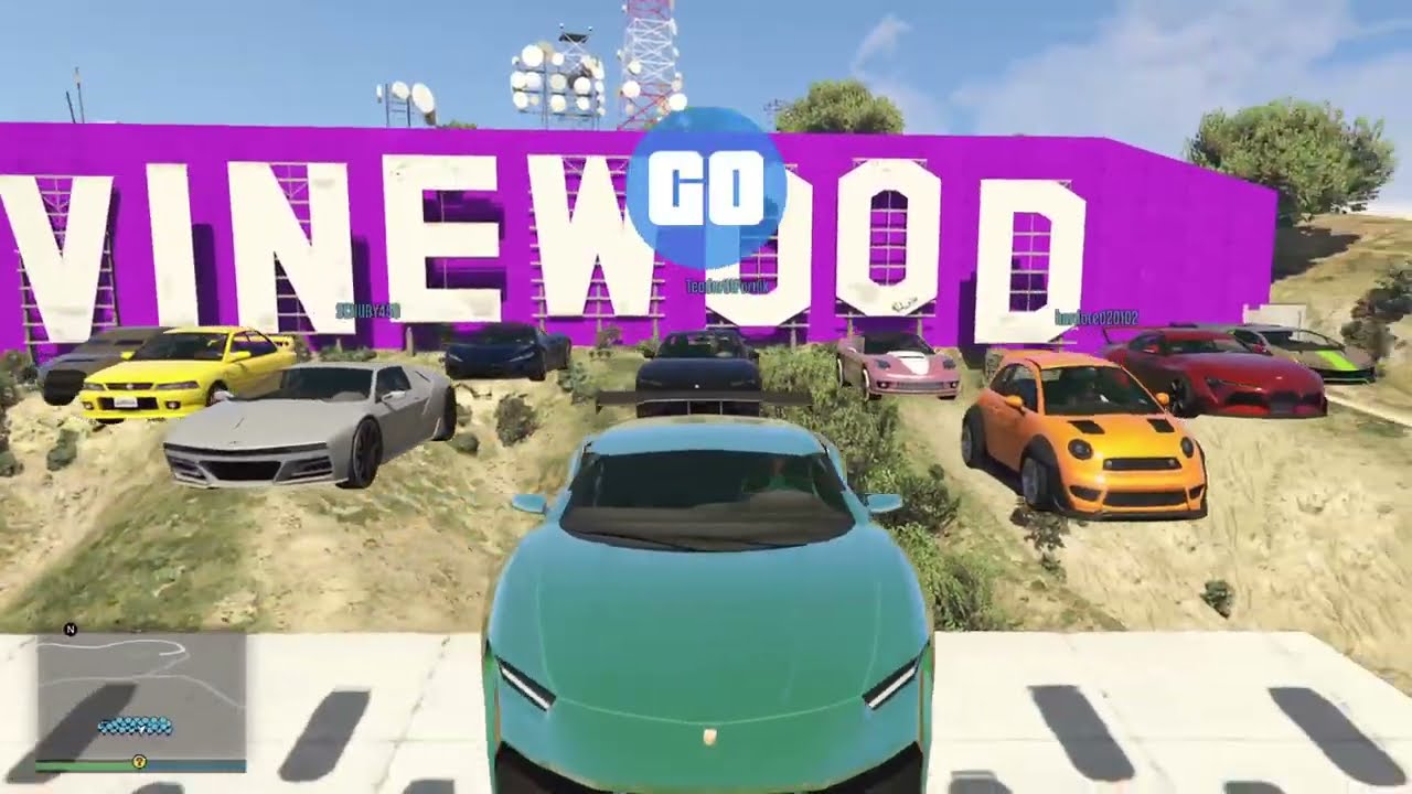 GTA 5 online - RaNdOm RaCeS🔥🏁