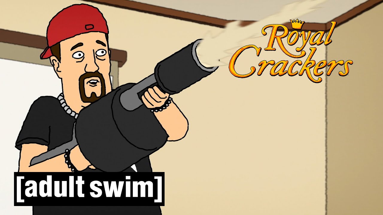 Royal Crackers | The Cracker Cannon | Adult Swim UK 🇬🇧