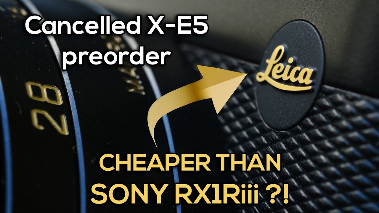 Golden Leica vs New Sony RX1Riii — Why I Cancelled Fuji X-E5!