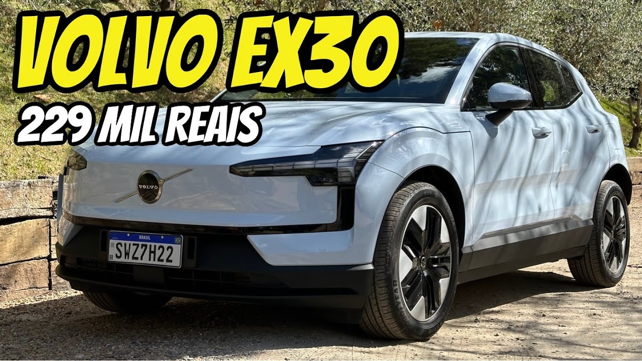 Volvo EX30 CORE - Versão de ENTRADA custa 229 mil reais! Melhor que um Jeep Compass?