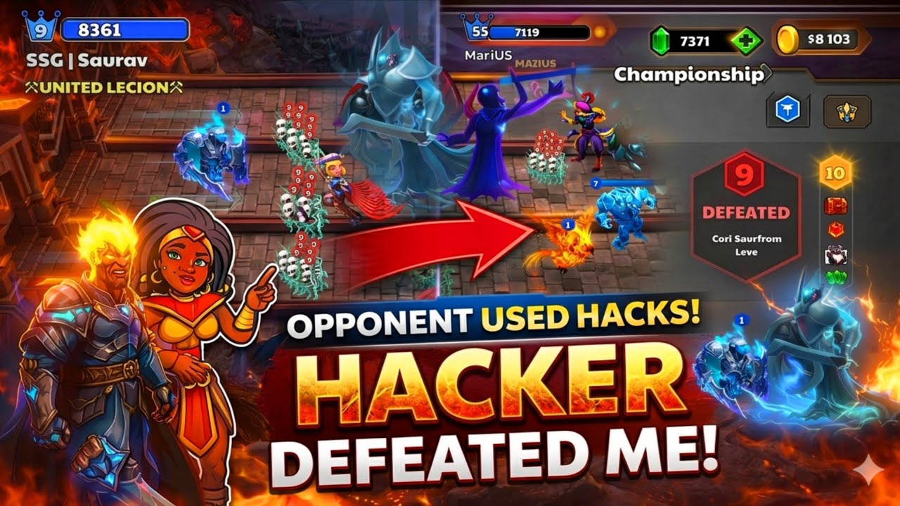 Hackers Defeated Me 😱 | Hacker Exposed in Grand Tournament | Castle Crush!