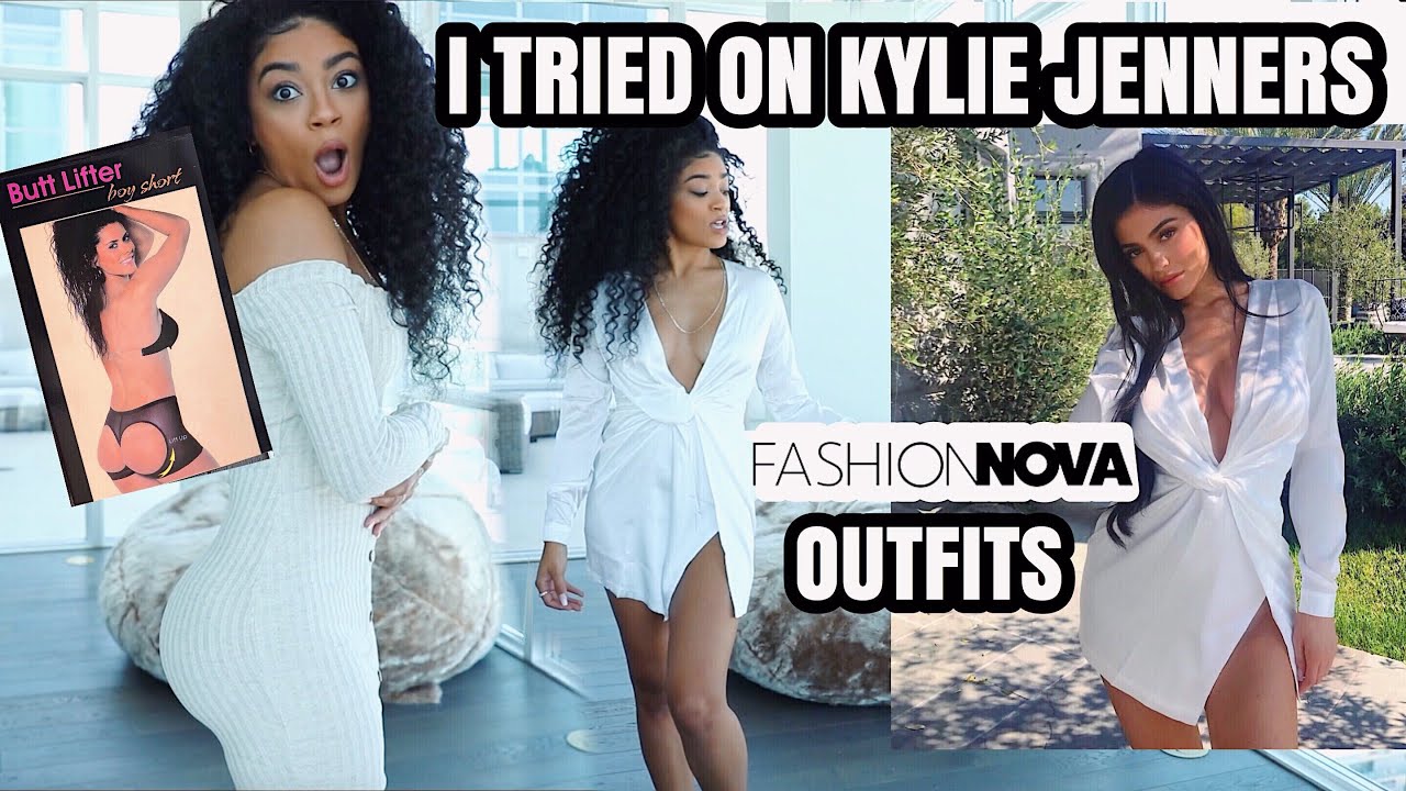 I BOUGHT KYLIE JENNERS OUTFITS FROM FASHION NOVA | jasmeannnn