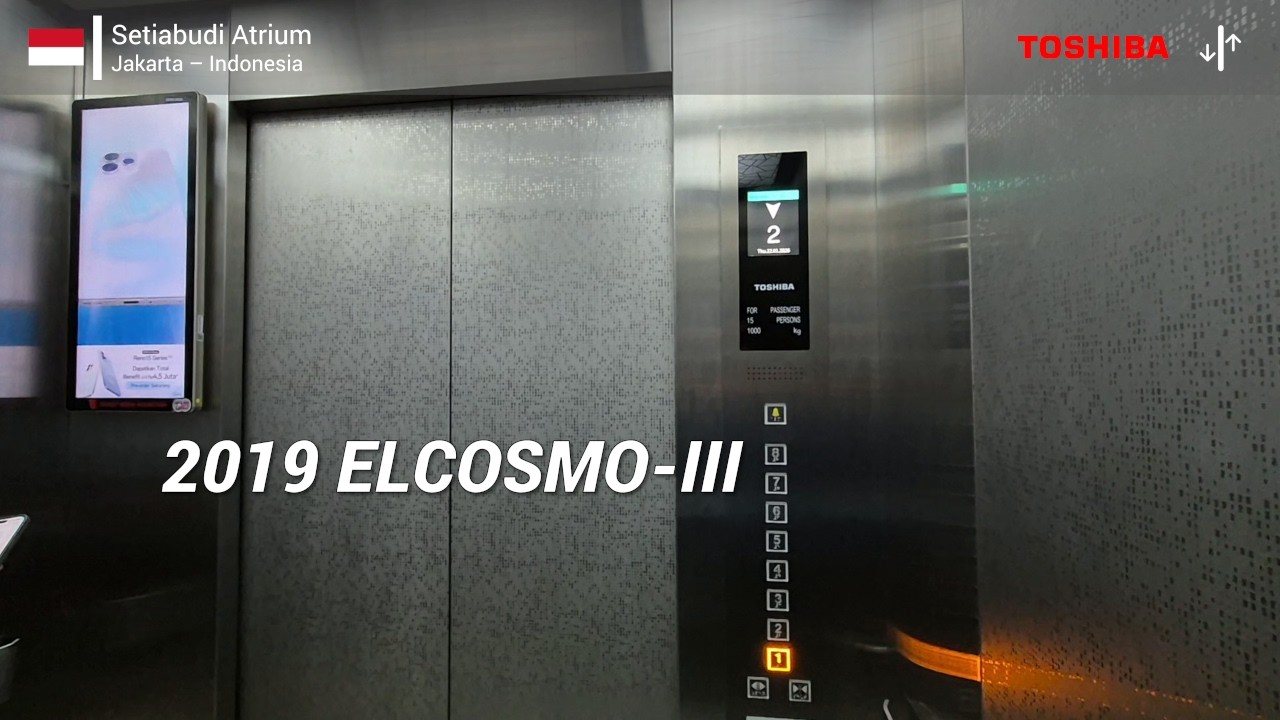 Toshiba Traction Elevators | Setiabudi Atrium, Jakarta, ID