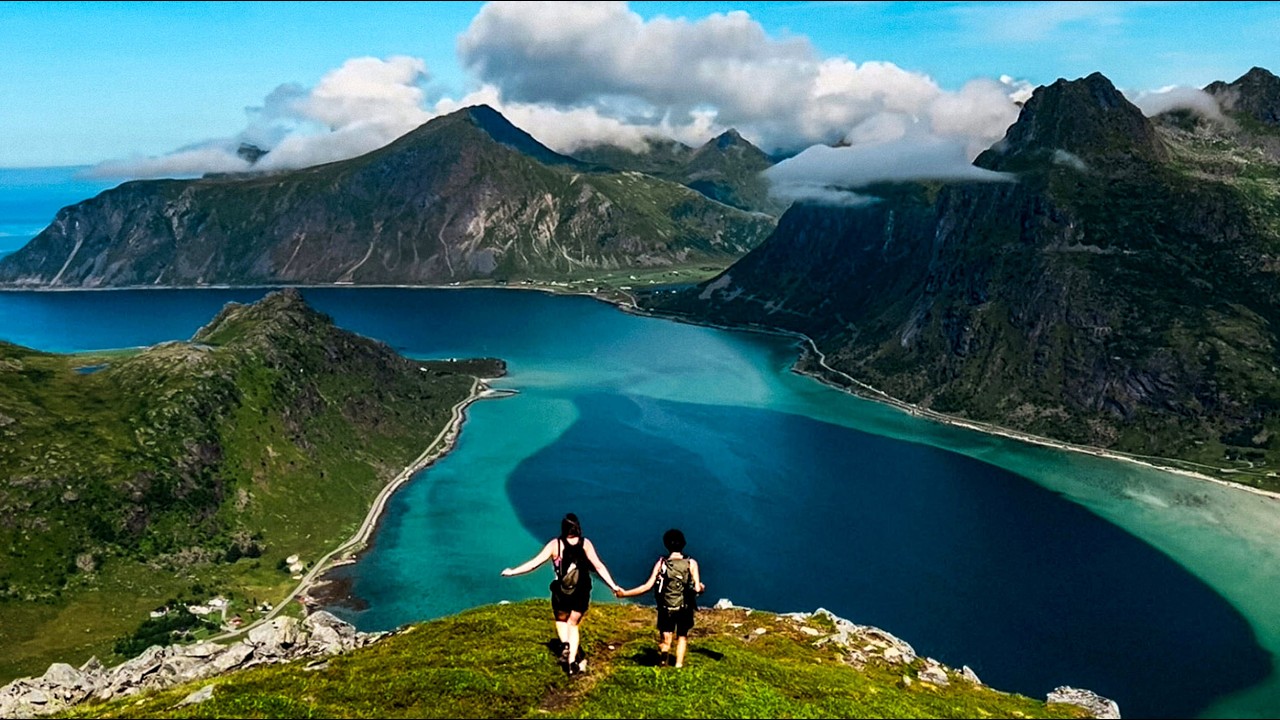 Lofoten summer adventures | camping, surfing & hiking