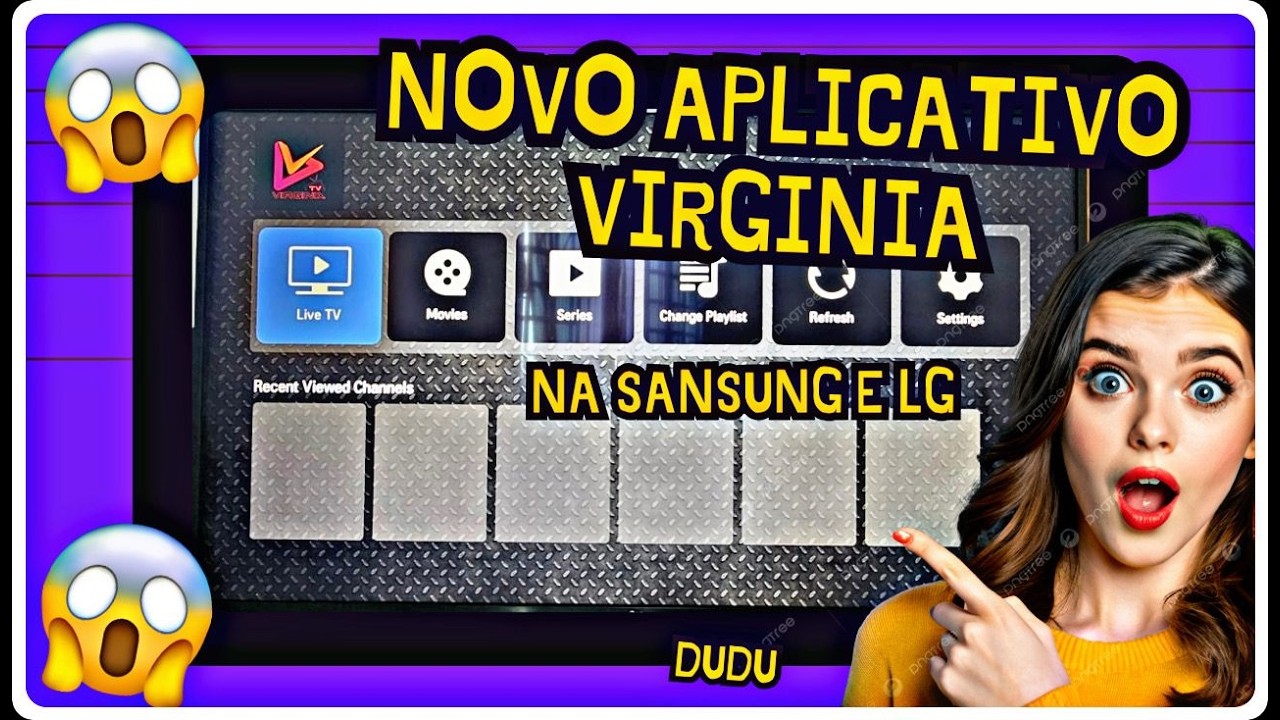 🔥VIRGINIA PLAYER chegou! Novo app para streaming nas SmartTV com desempenho r&aacute;pido e qualidade top📺