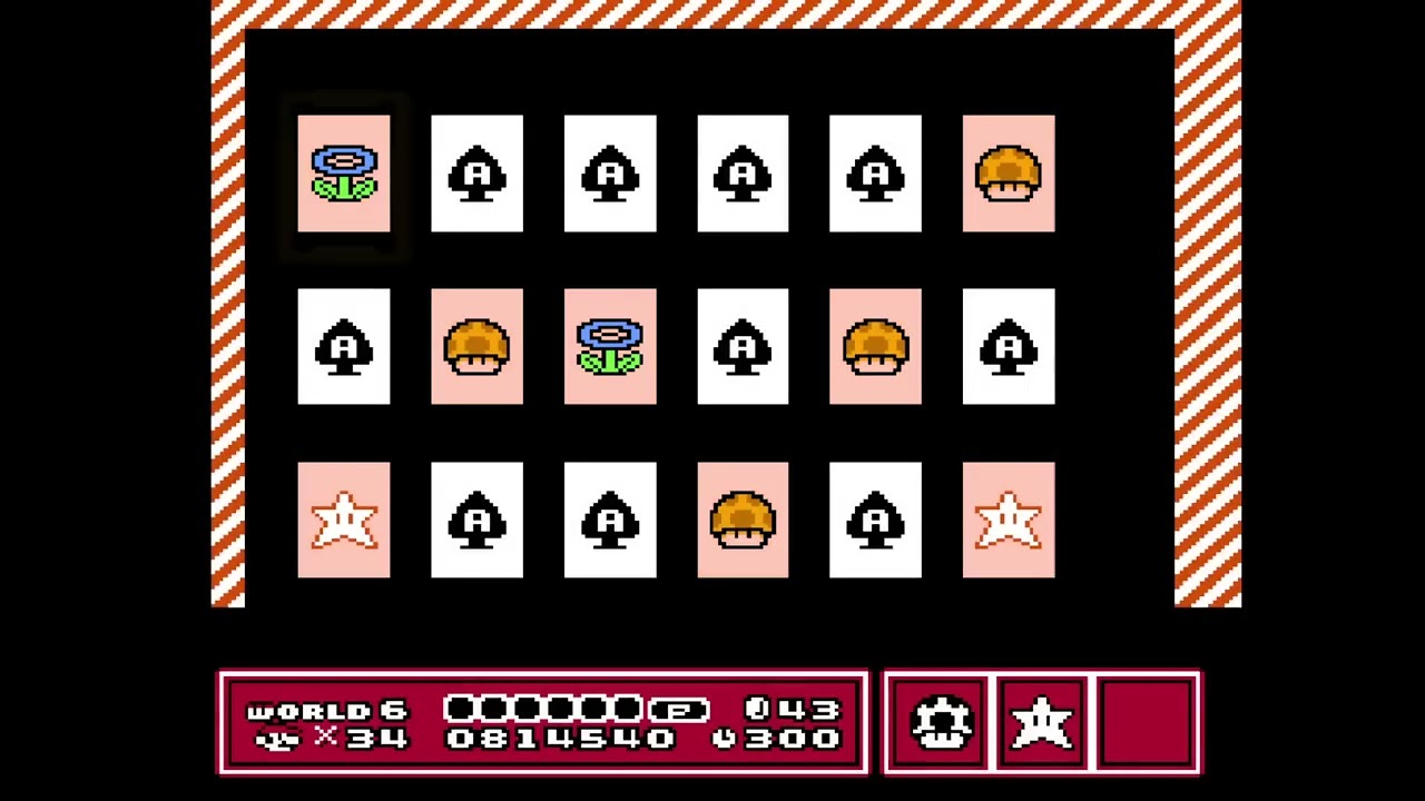 Red Mario Bros. 3 - World 6