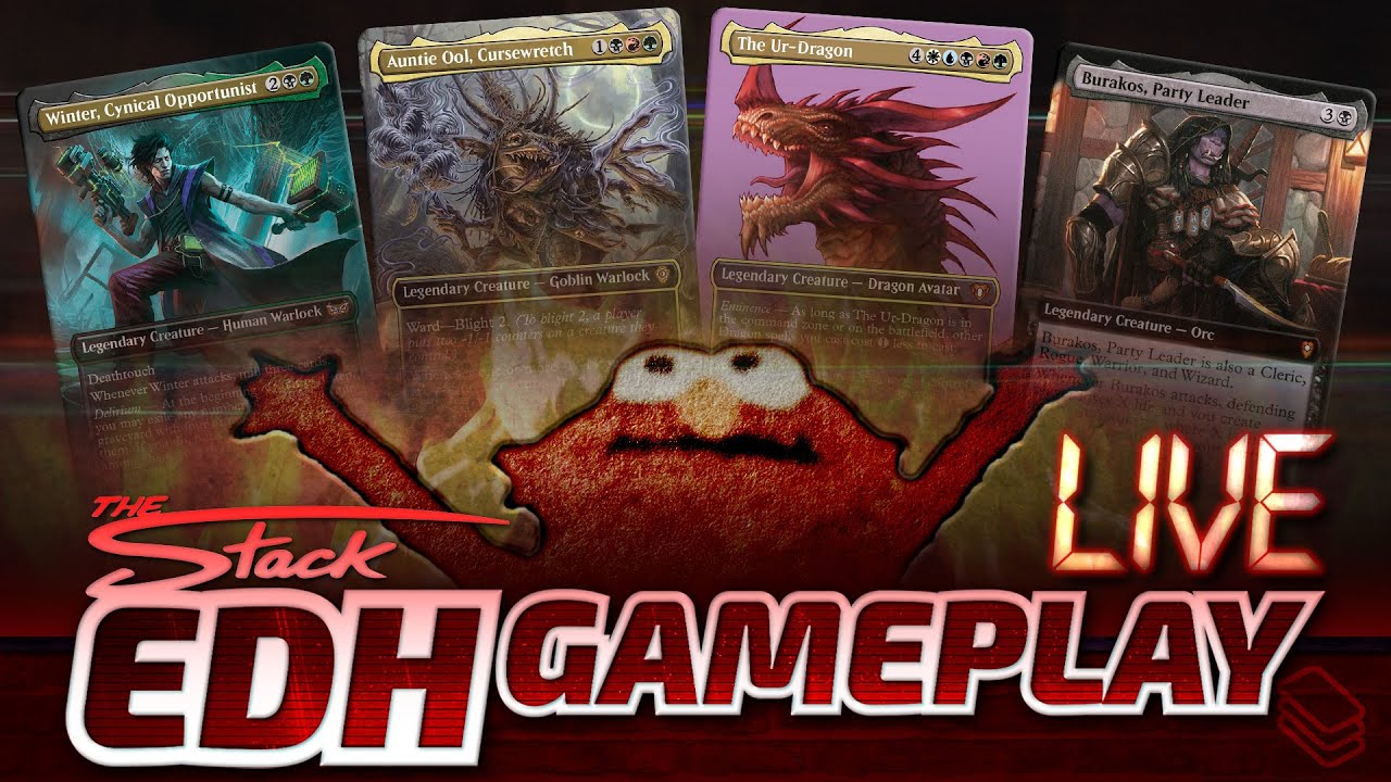 Stack Live: Winter Advisory Notice (EDH / Commander Paper Gameplay)