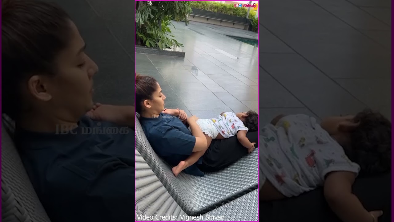 Cutest Mom & Son Bond❤️ #nayanthara #vigneshshivan #motherson #shorts
