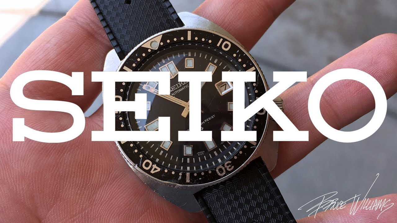 A Vintage Seiko 6105-8009