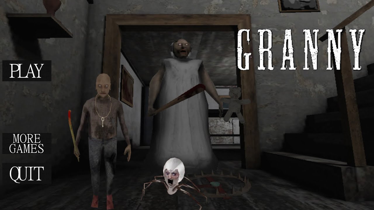 HORROR GRANNY HOUSE DOOR ESCAPE || HORROR GRANNY CHAPTER ONE 1️⃣ || SURAJ GAMING 