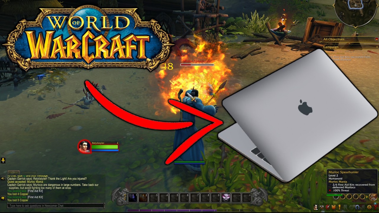 Как играть в World of Warcraft на Mac очень просто!