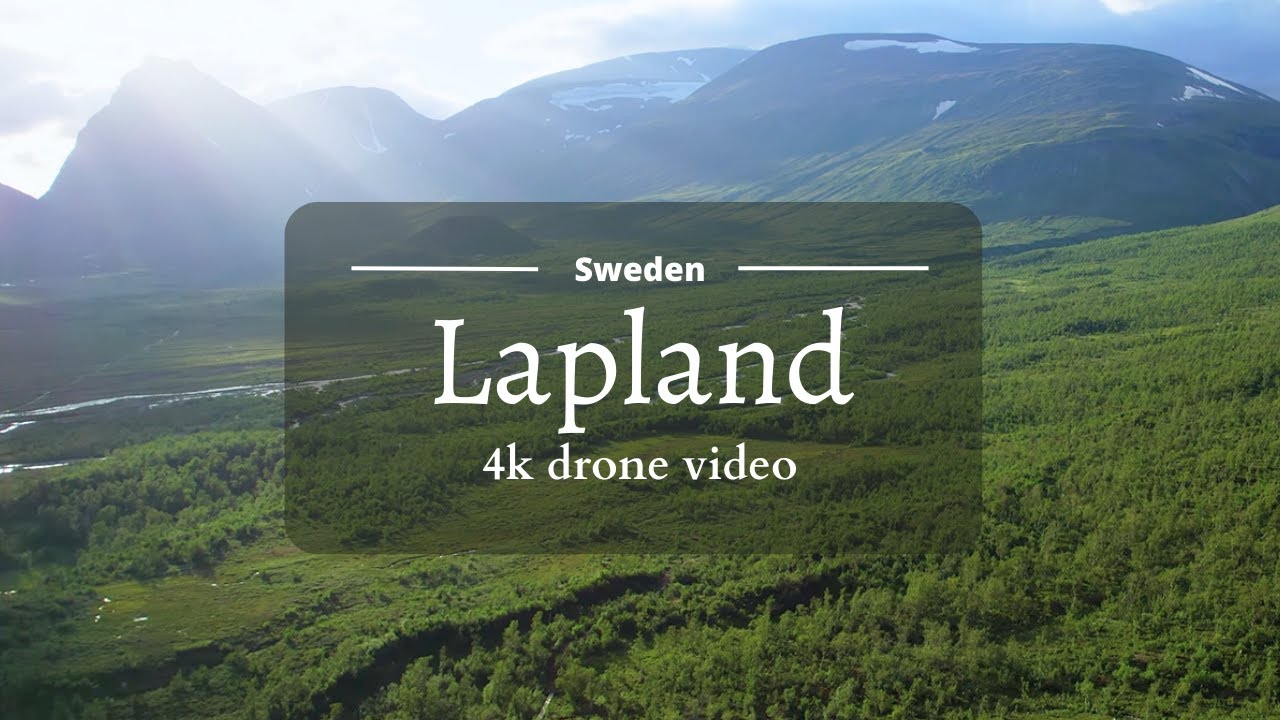 Lapland | 4K drone video | Part 1