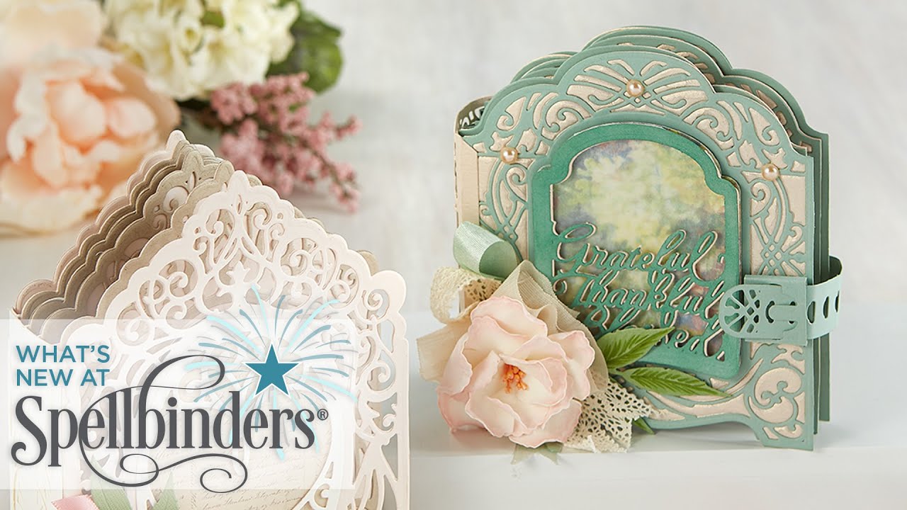 3D Vignette Mini Album Collection by Becca Feeken - What's New At Spellbinders!