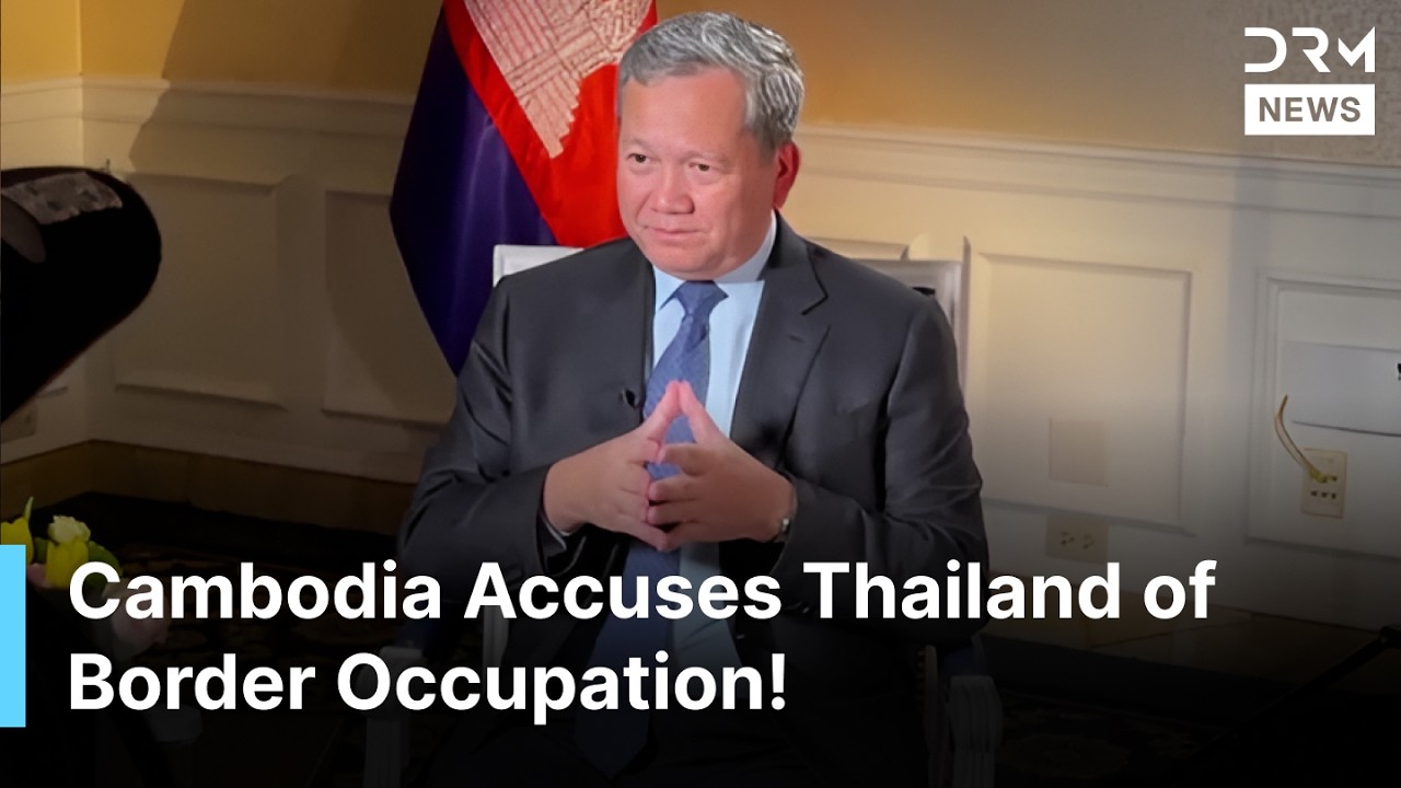 FULL REMARKS: Cambodian PM Hun Manet Claims Thai Forces Still Occupying Territory | AC1Z