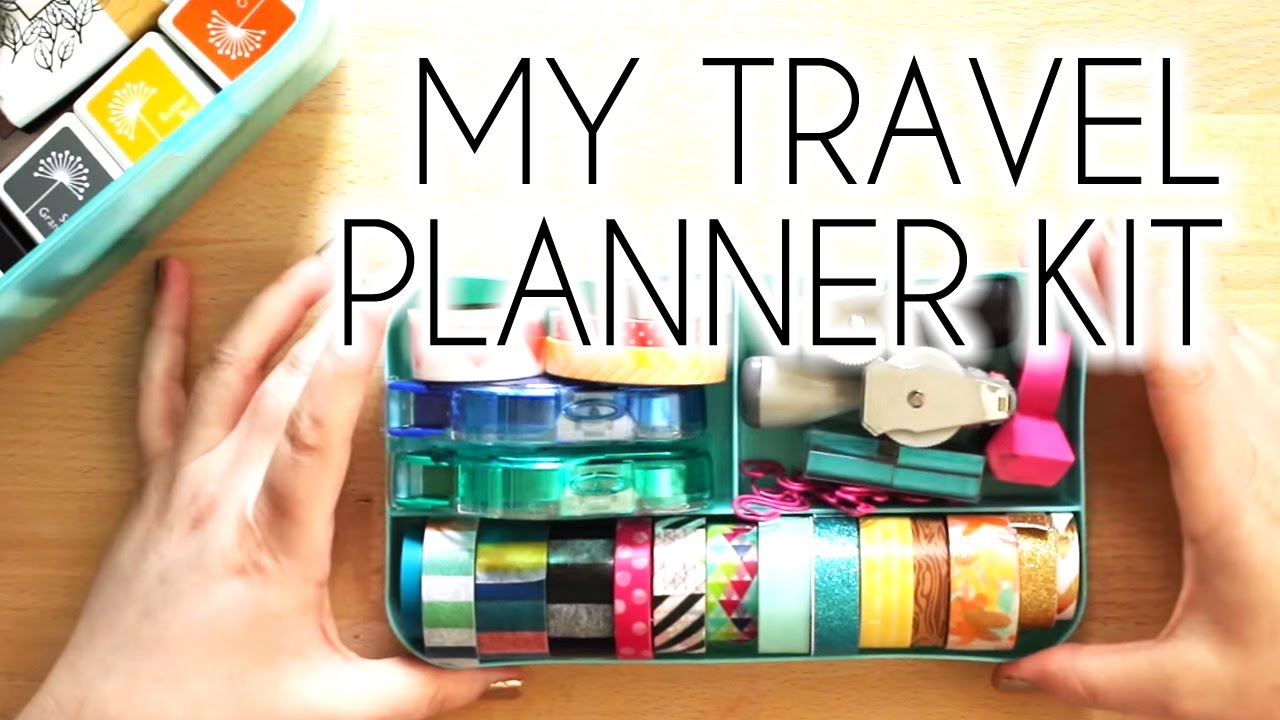 What's in my Travel Planner Kit