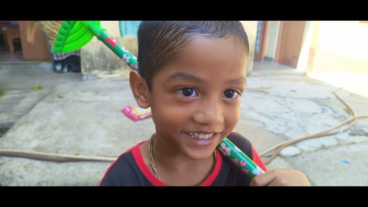 See very little home made very very funny 🤣🤣🤣 video mom and son 😅😄