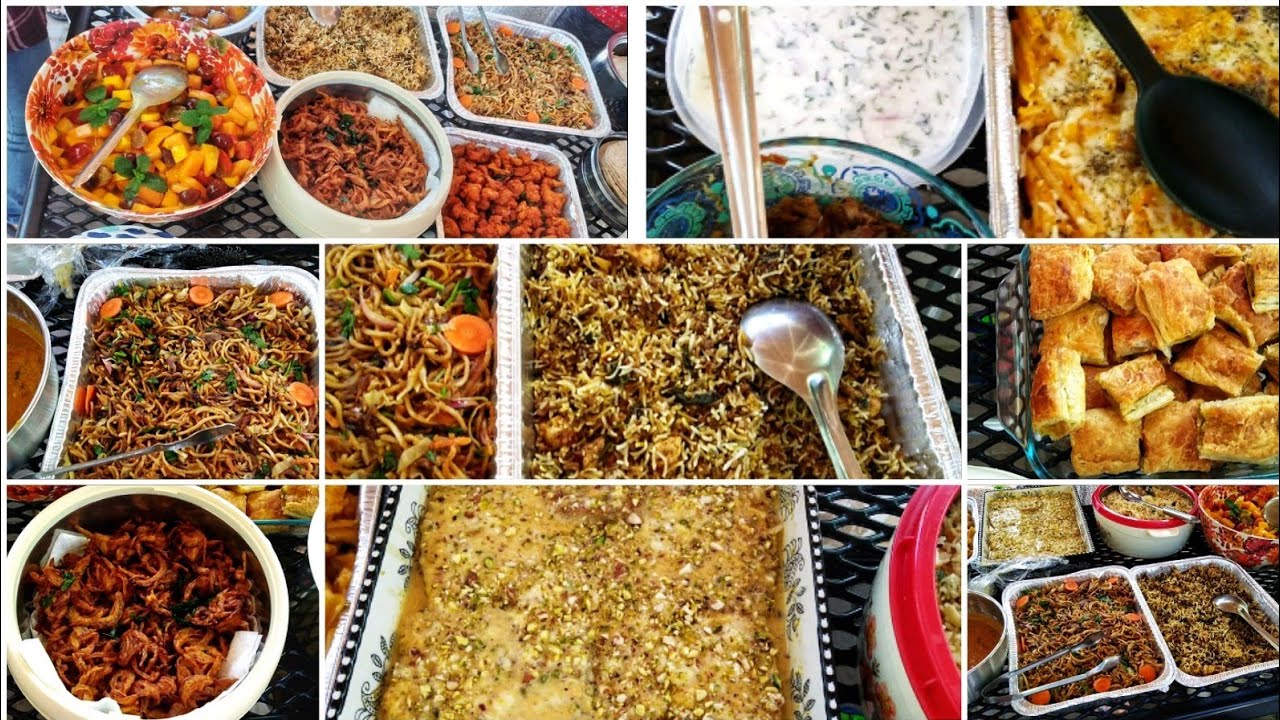 Potluck with Friends in USA | Yummy Lunch Ideas | Party Lunch Recipes | Party Lunch Ideas |  #Shorts