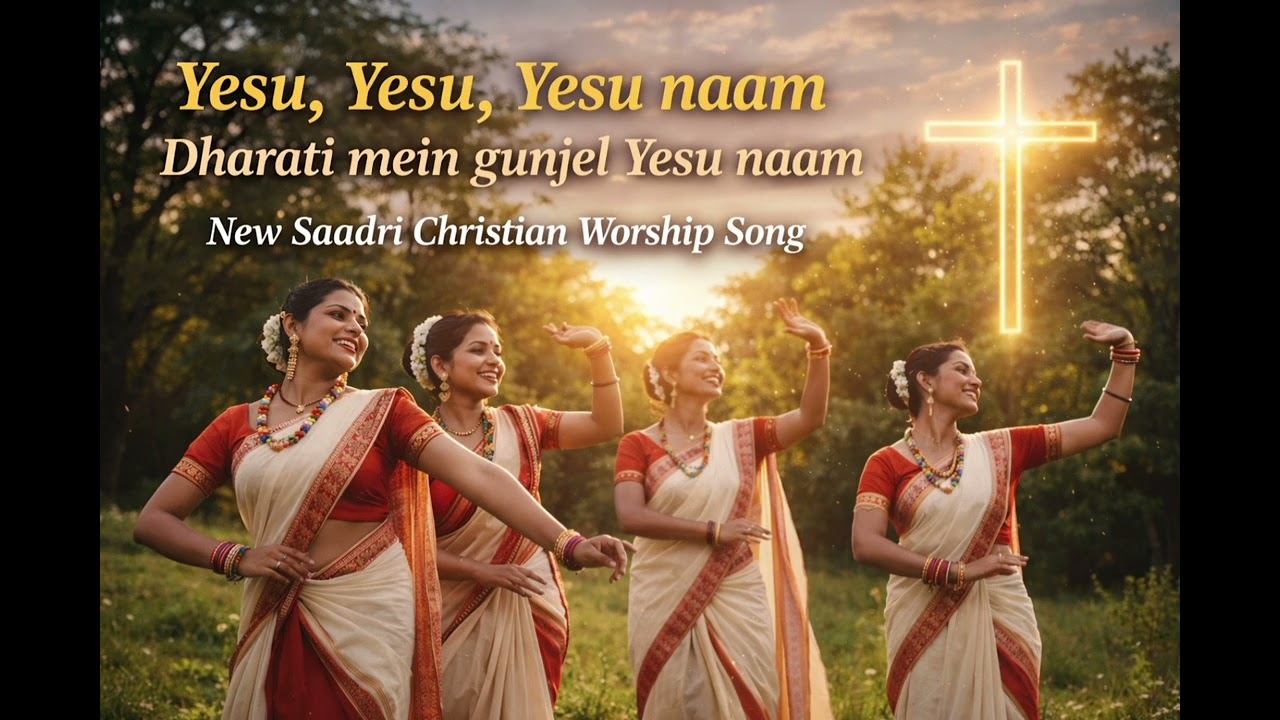 Yesu, Yesu, Yesu naam, Dharati mein gunjel Yesu naam I New Saadri Christian Worship Song 