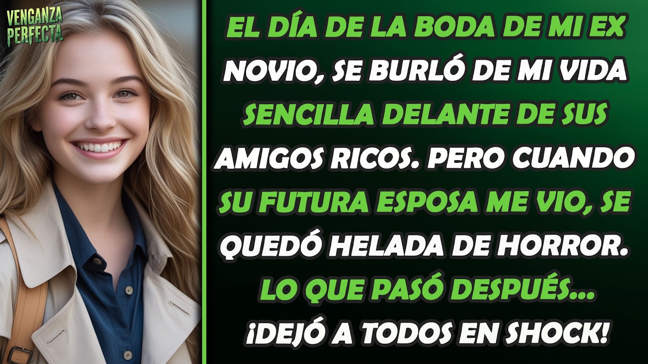 Mi ex ridiculizó mi vida sencilla en su boda, pero la respuesta de la novia lo dejó arrepentido.