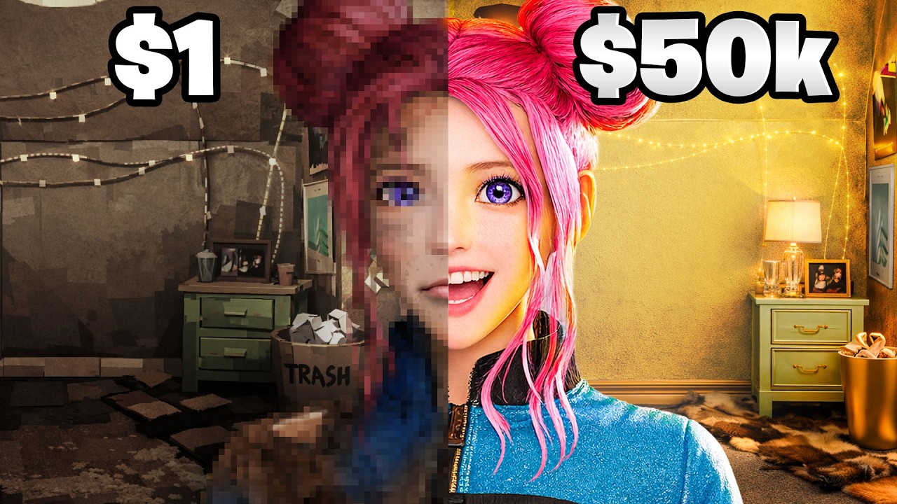 $1 vs $50,000 VTUBER SETUP!