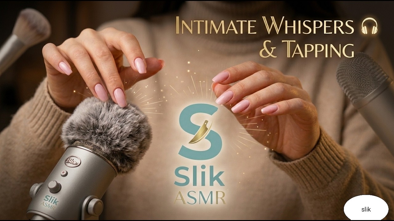 Deep Sleep Guaranteed 😴 Intimate Whispers & Fast Tapping | ASMR Slik