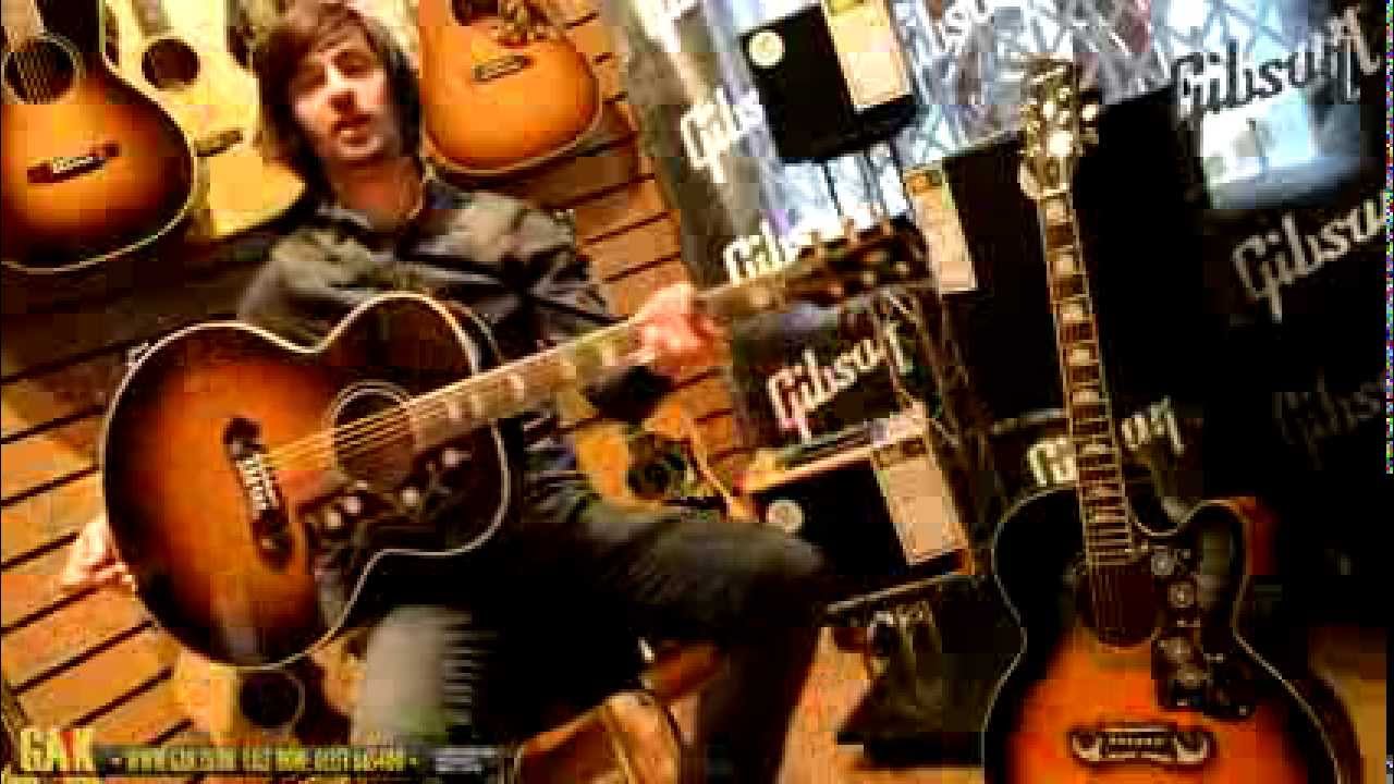 Gibson против Epiphone — J-200 Standard и демонстрационная модель EJ-200CE на выставке GAK!