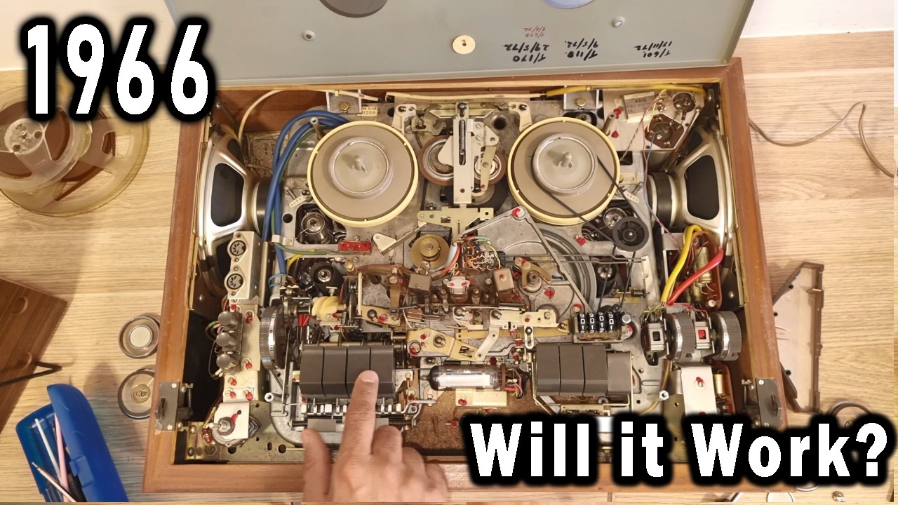 1960s Grundig TS 340 Hi-Fi Reel to Reel Restoration – Will It Work?