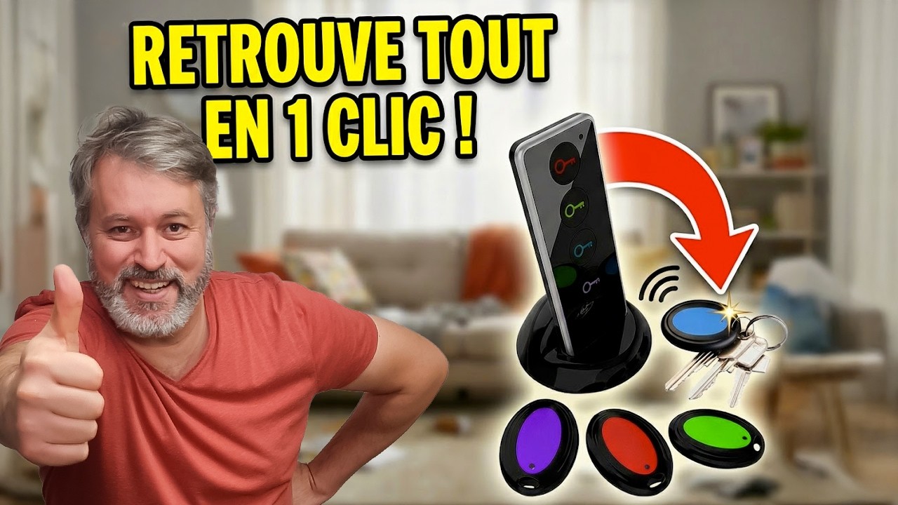 Comment trouver tes clés ou d'autres objets en moins de 30 secondes ?[PEARLTV.FR]
