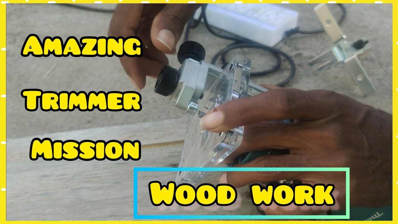 Improve your woodworking skills with MAKITA 3709 Trimmer (Unboxing/Test)   @Pydons