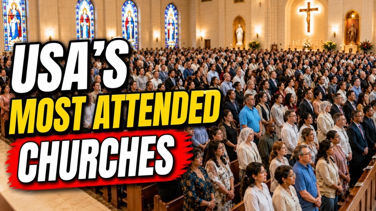 Top 10 Catholic Churches with the Highest Attendance in America