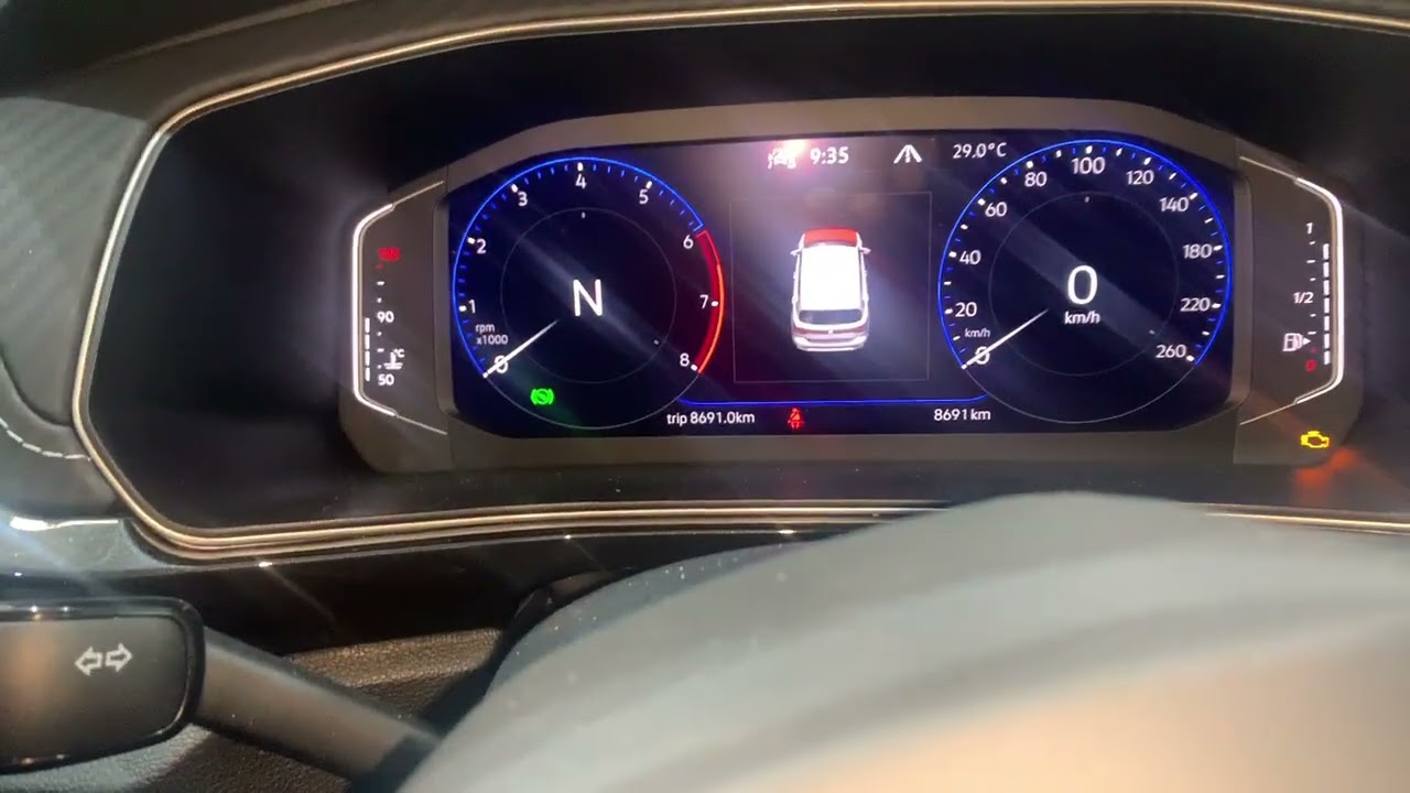 TCROSS TSI COMO APAGAR LUZ DE CALIBRAGEM DE PNEUS 