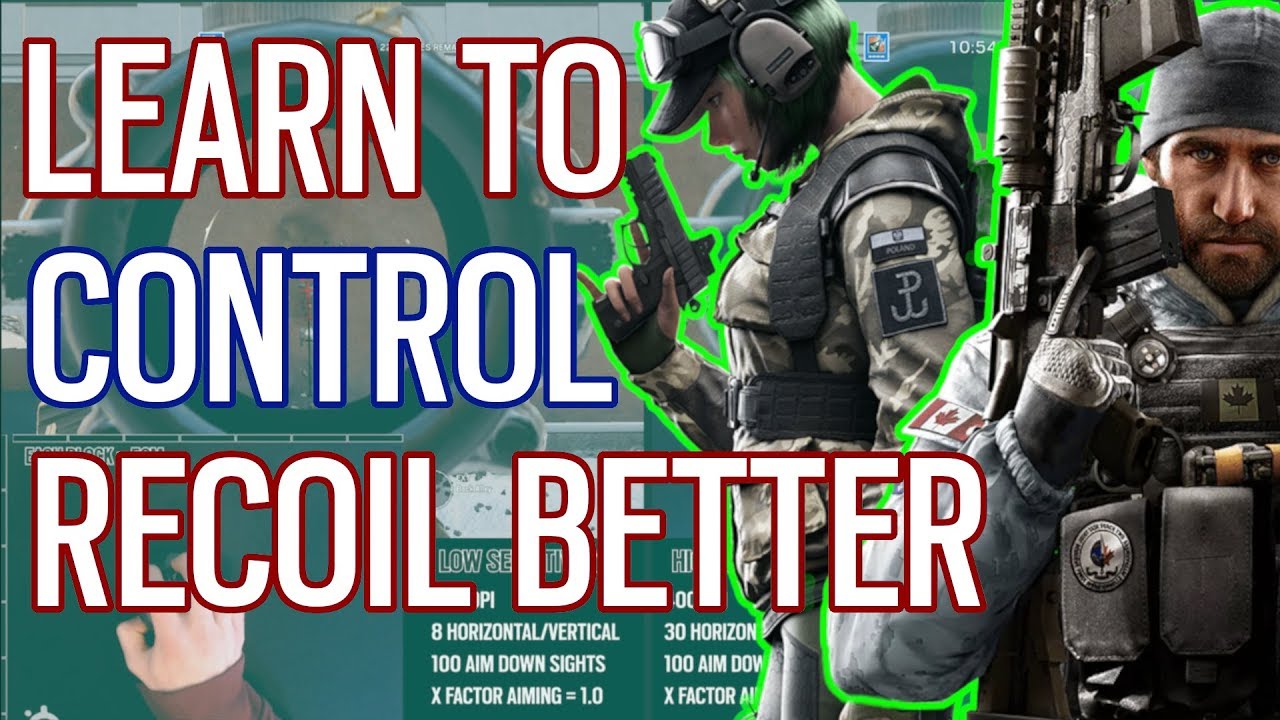 How To Control Recoil (Guide) | Rainbow Six Siege
