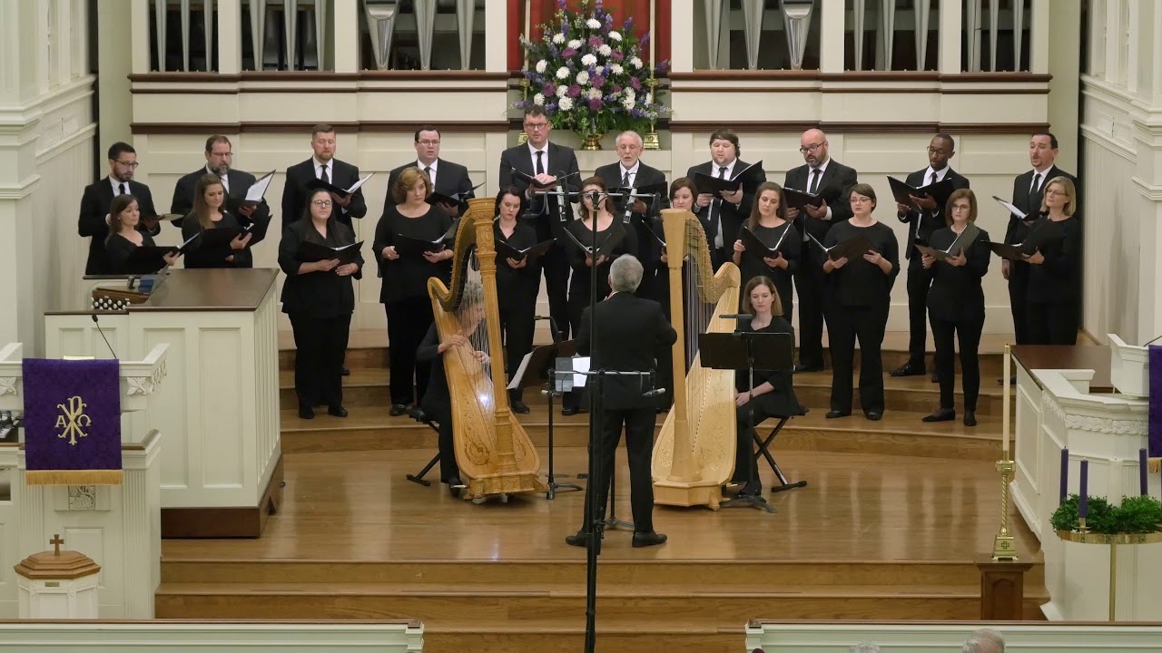 Virginia Chorale performs Gabriel's Message by Stephen Paulus
