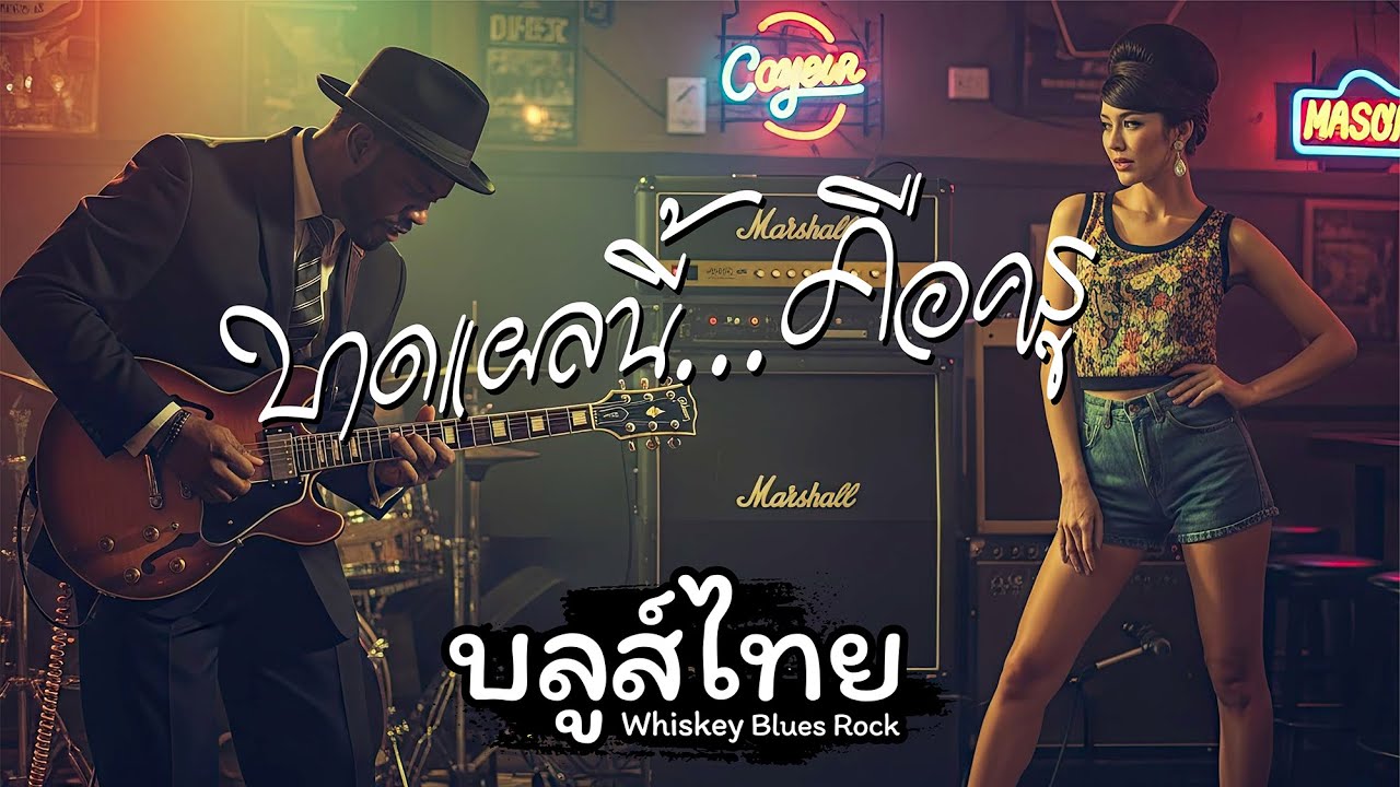 เพลงบลูส์ไทย 🎸 บาดแผลนี้คือครู [ Whiskey Blues Rock ]