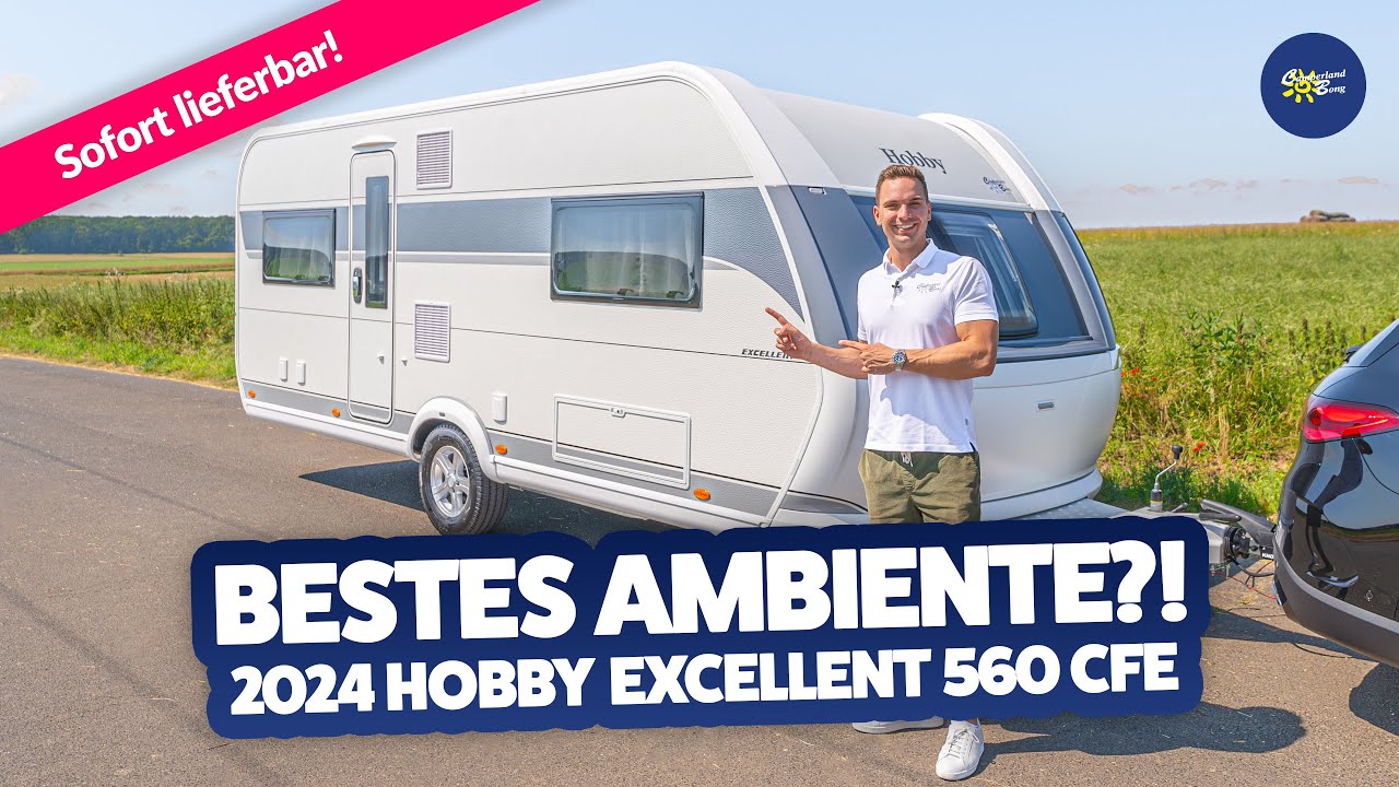NEU: 2024 Hobby Excellent 560 CFe 🤩 | Caravan | Test & Kaufberatung - Camperland Bong