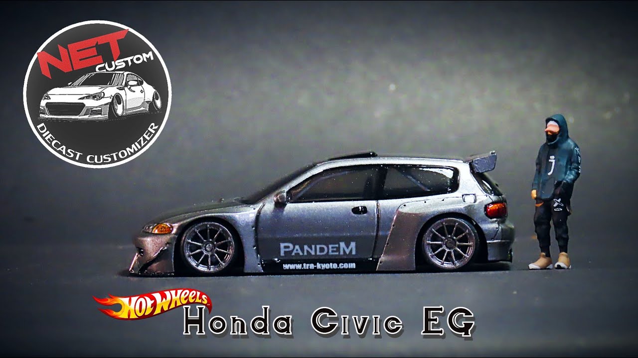 Honda civic eg custom pandem hotwheels
