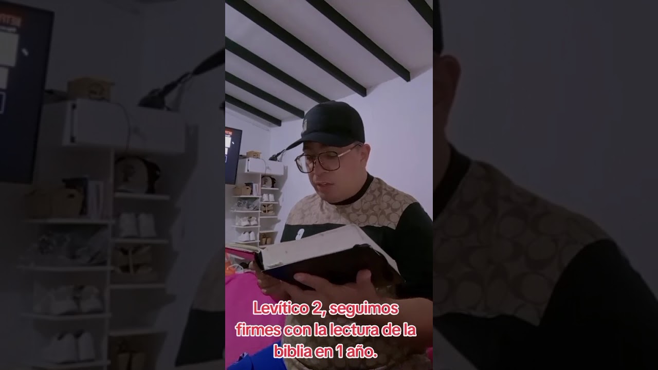 Levítico 2, seguimos firmes con la lectura de la biblia en 1 año.