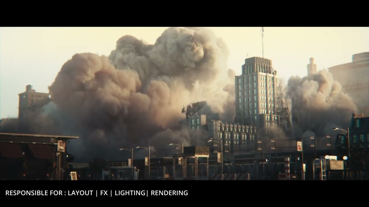 CITY DESTRUCTION - HOUDINI FX