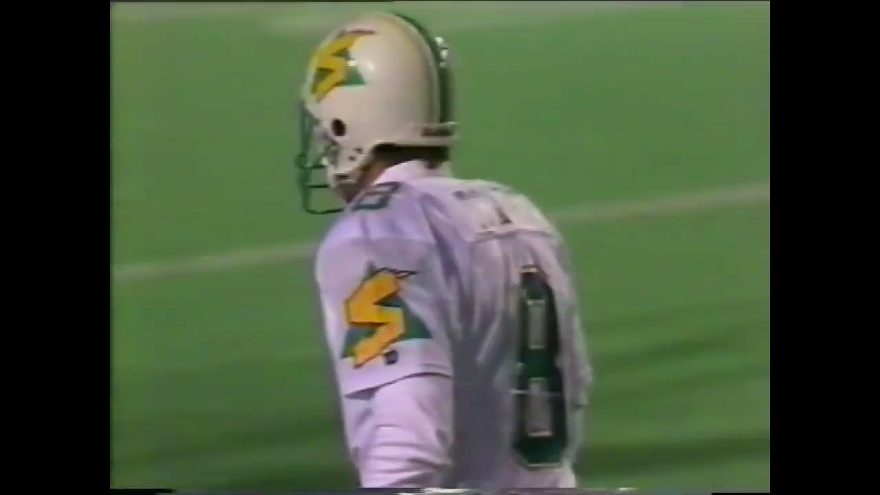 WLAF 1991 SACRAMENTO SURGE AT BIRMINGHAM FIRE