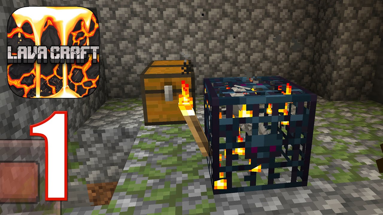Lava Craft - Gameplay Walkthrough Part 1 - Start (iOS, Android)