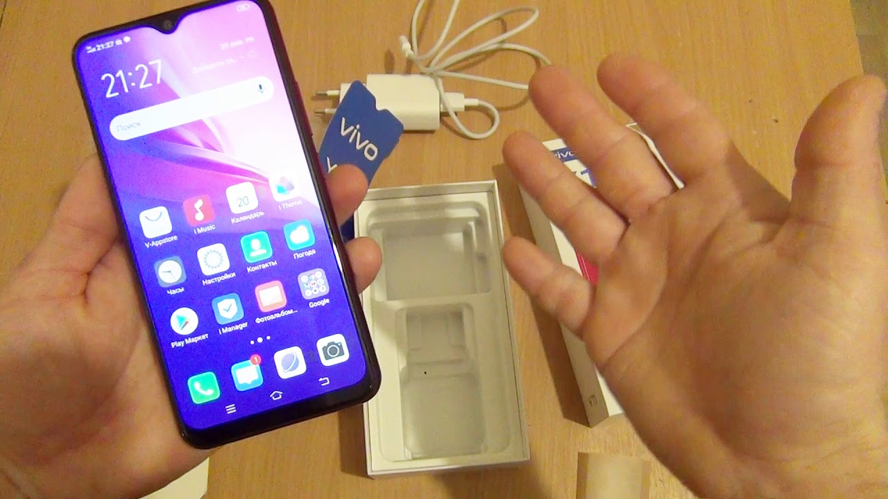 VIVO Y11 Недорогой бюджетный смартфон Распаковка и Обзор