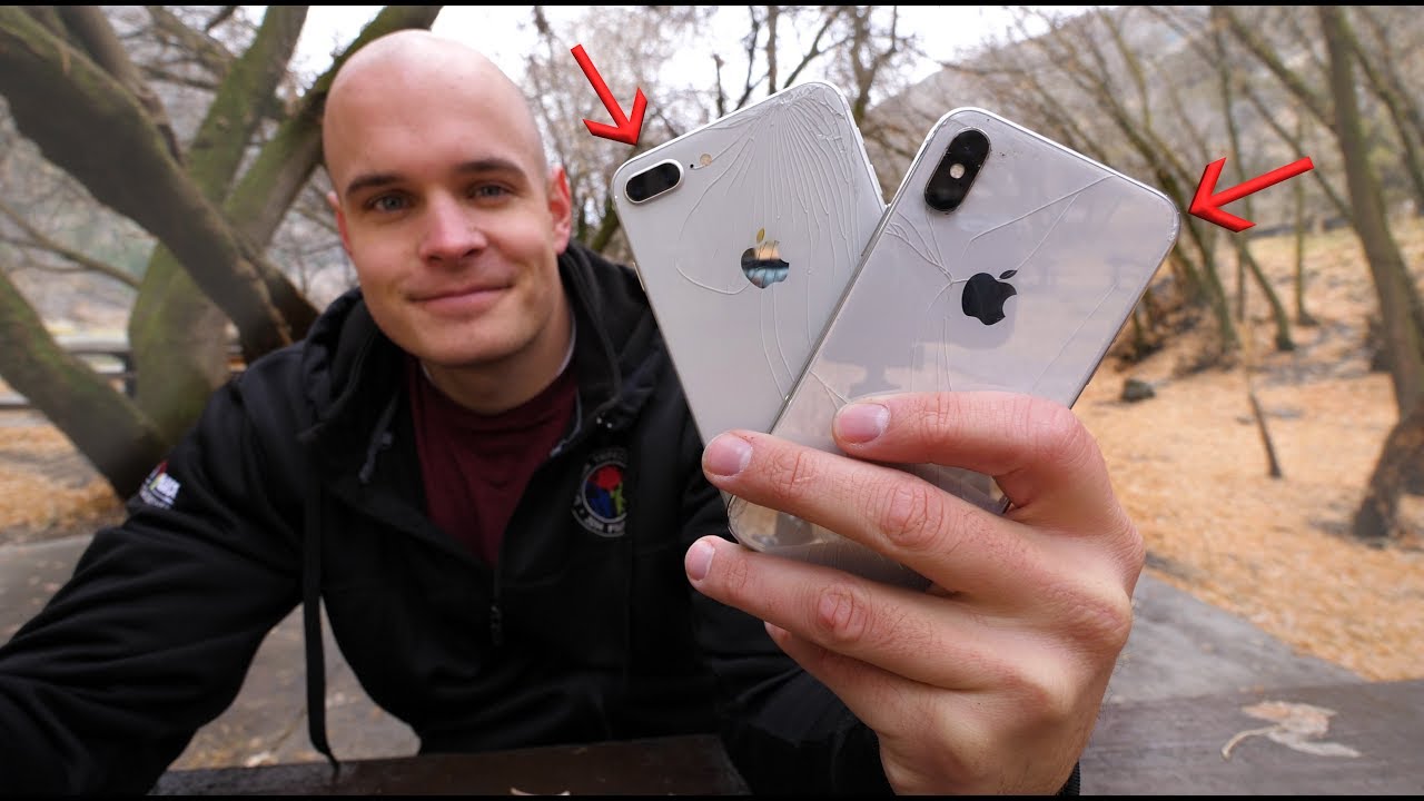 iPhone X DROP TEST - The most Expensive glass ever on a smartphone!!