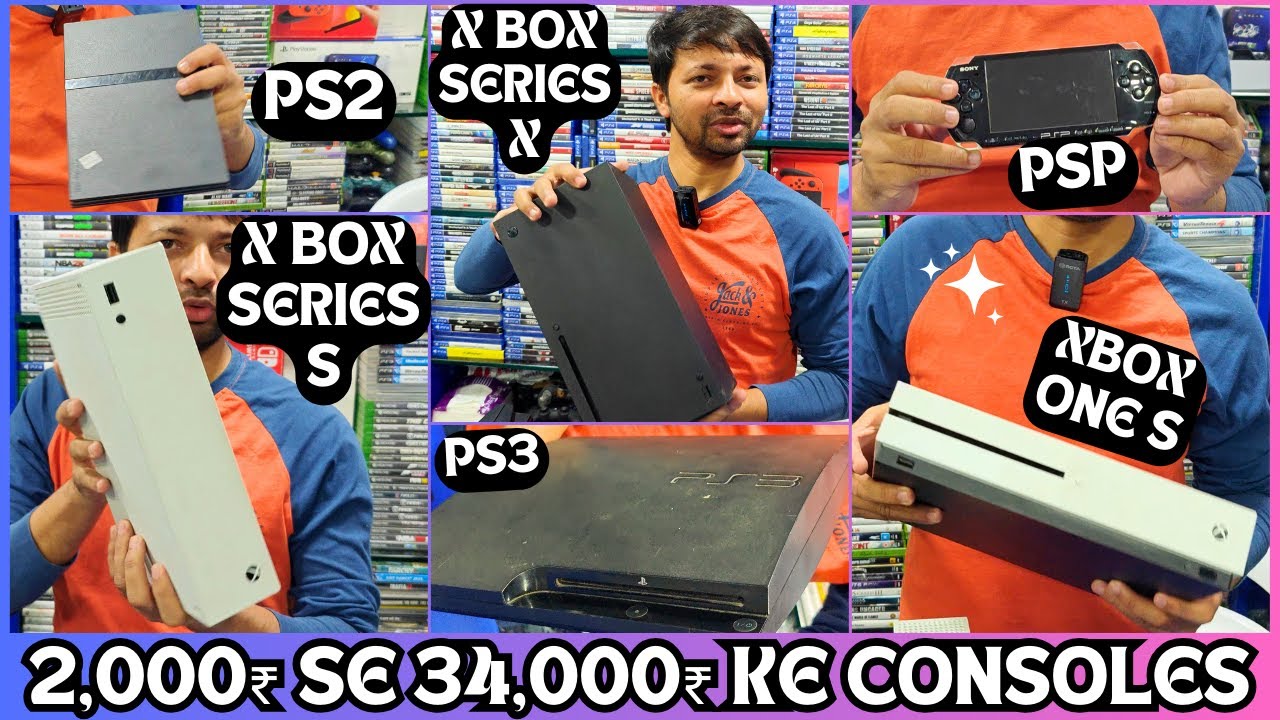 PS2, PS3, PSP, PSVITA, SWITCH, XBOX X, XBOX S, XBOX ONE S & RETRO CONSOLE | SECOND HAND VIDEO GAMES