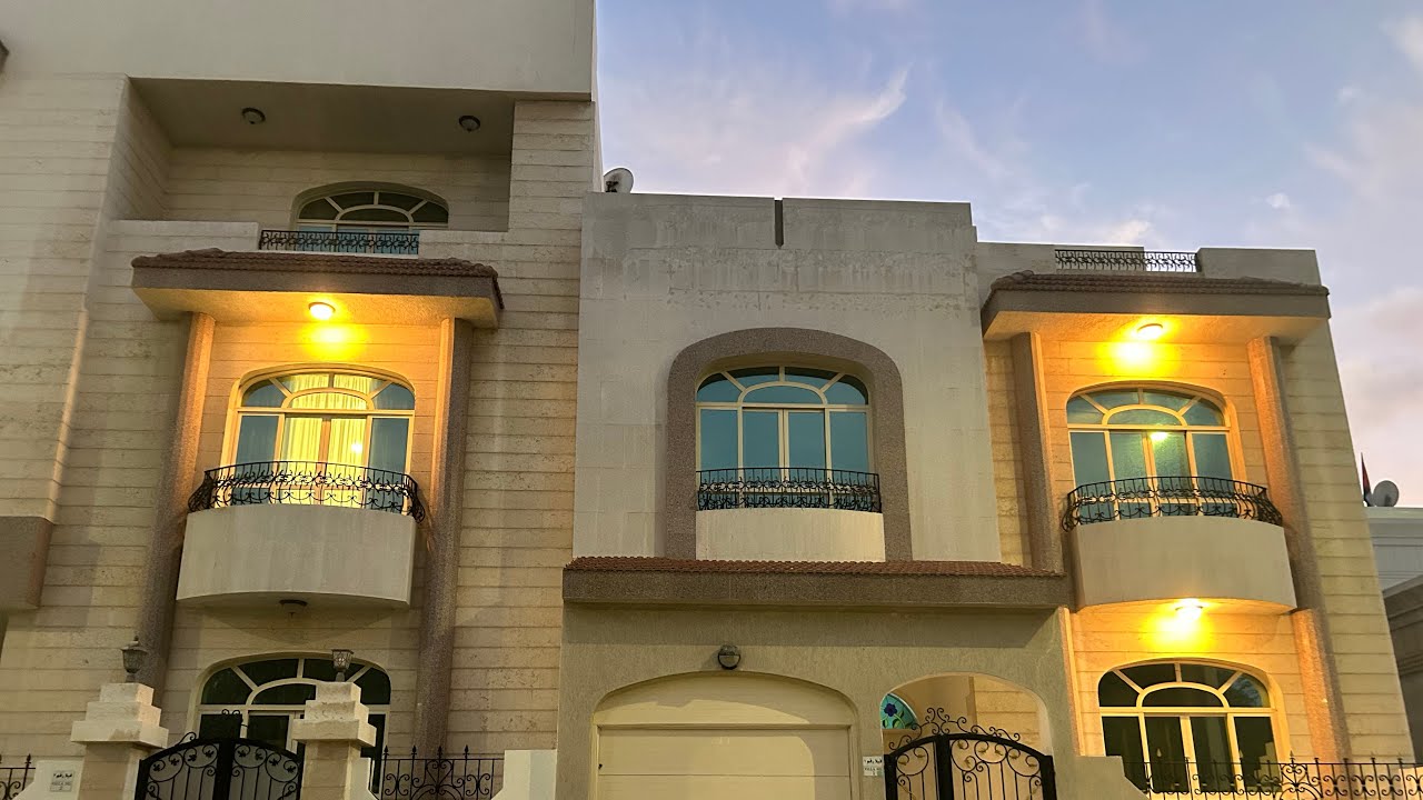 Al Karāmah luxurious villa  5br +M + driver room, elevator, covered parking 190k