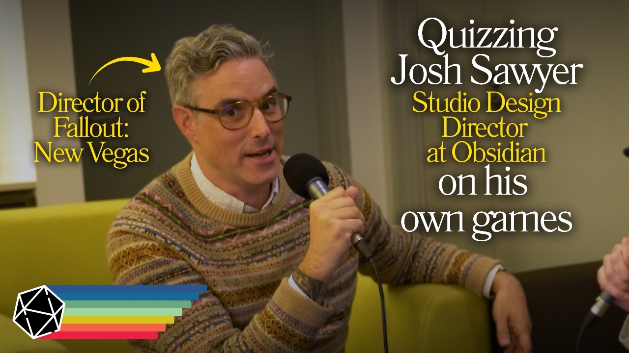 Quizzing Josh Sawyer, Studio Design Director at Obsidian, on his own games