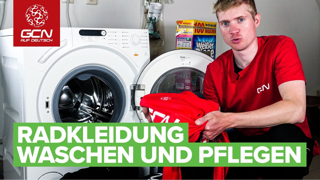 Wie man seine Radklamotten korrekt wäscht | Radwäsche richtig waschen