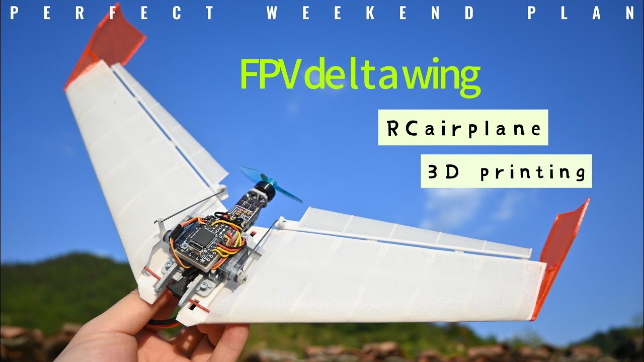 FPV delta-wing RC, it can really fly.