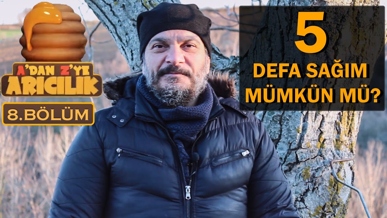 Bir Yılda 5 Sağım Kanola,Kestane,Ayçiçeği,Çam,Püren Balı.  A’dan Z'Ye Arıcılık 8.Bölüm
