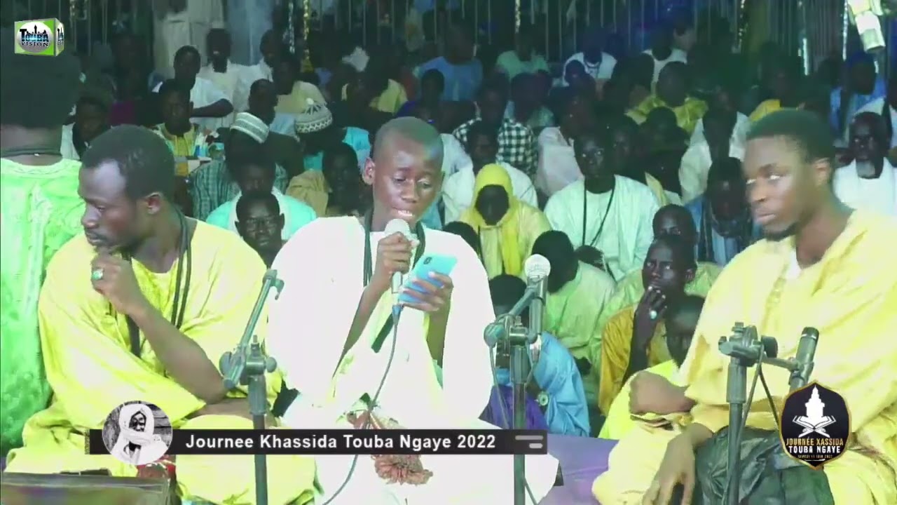 Rajass Baye Moussa Touré : Journée Khassida Touba Ngaye edition 1443H/2022 le 11 Juin 2022
